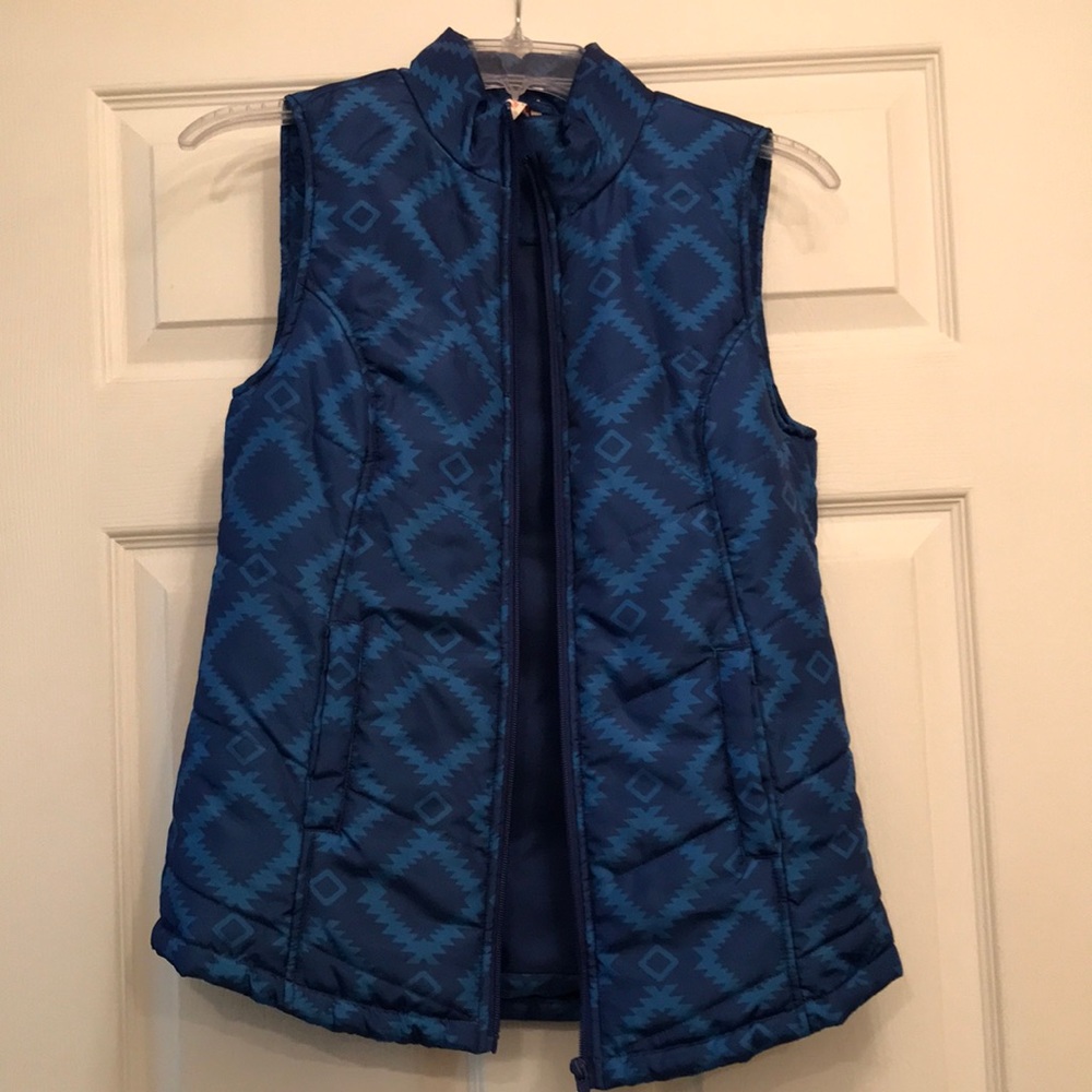 Red camel vest